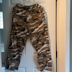 Camo Pajama pants